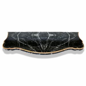 Antique marble veneered top. 1800s period.
